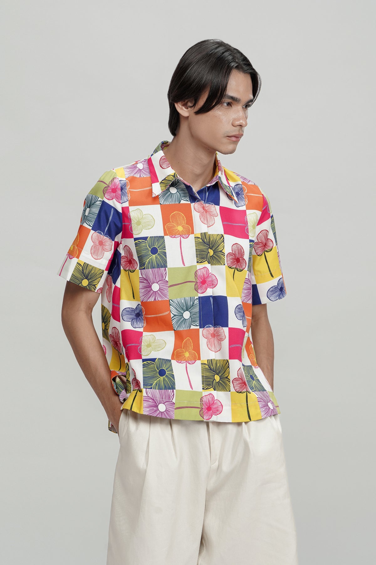 Zoe Short Shirt - Confetti