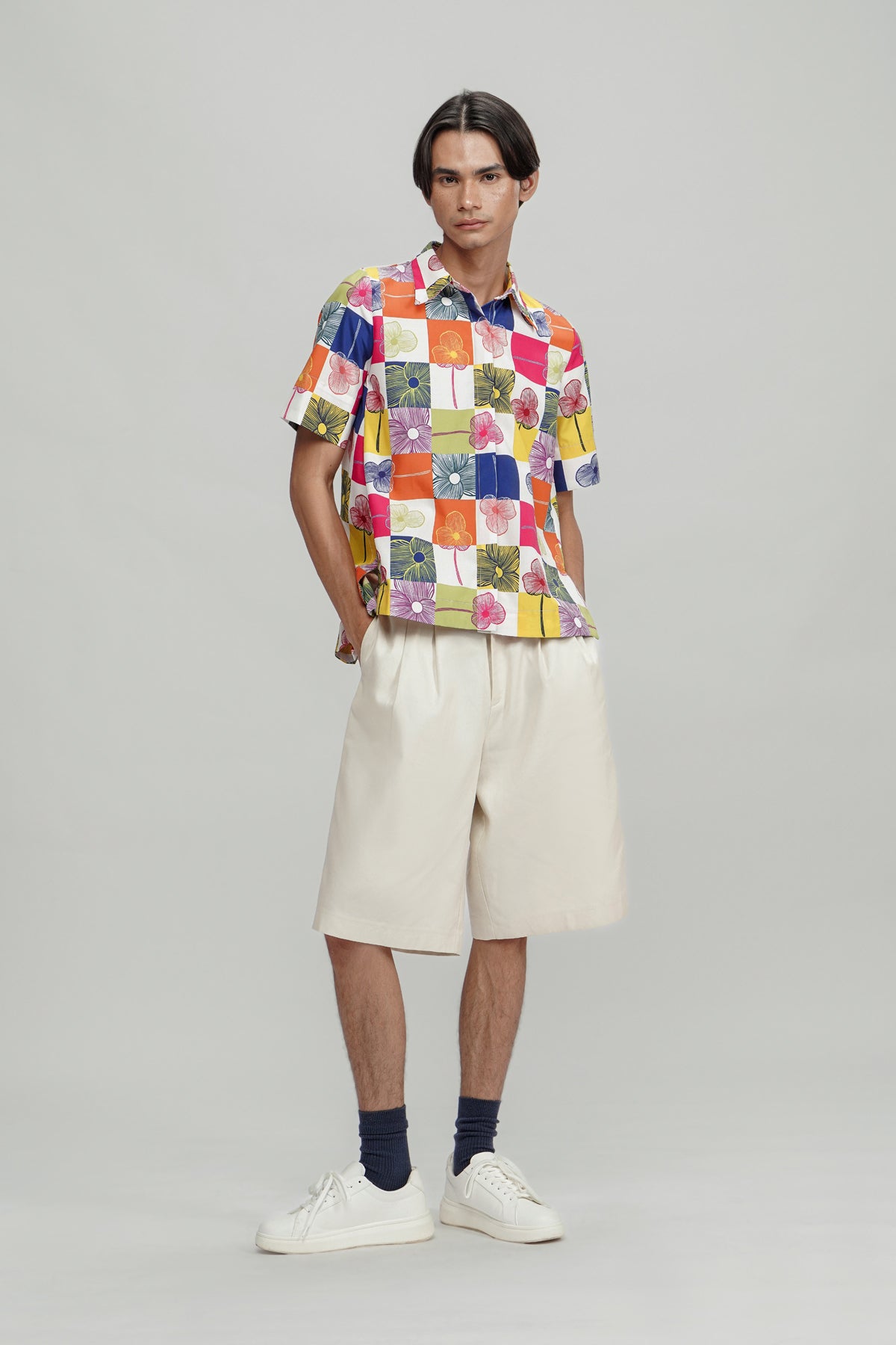Zoe Short Shirt - Confetti