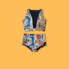 DOODLE TWO PIECES SWIMSUIT