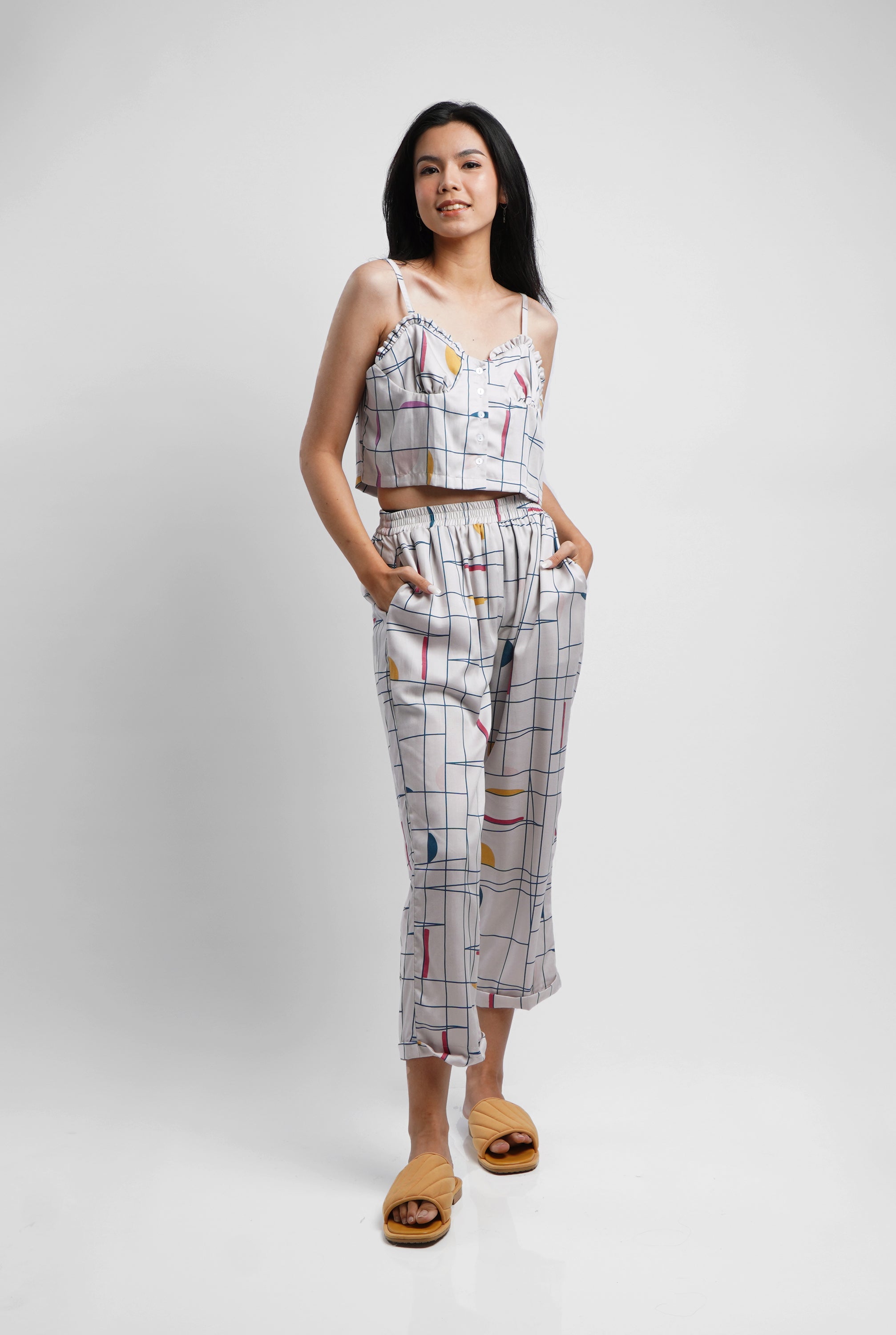 SAVANNAH SOFT CREAM CAMISOLE