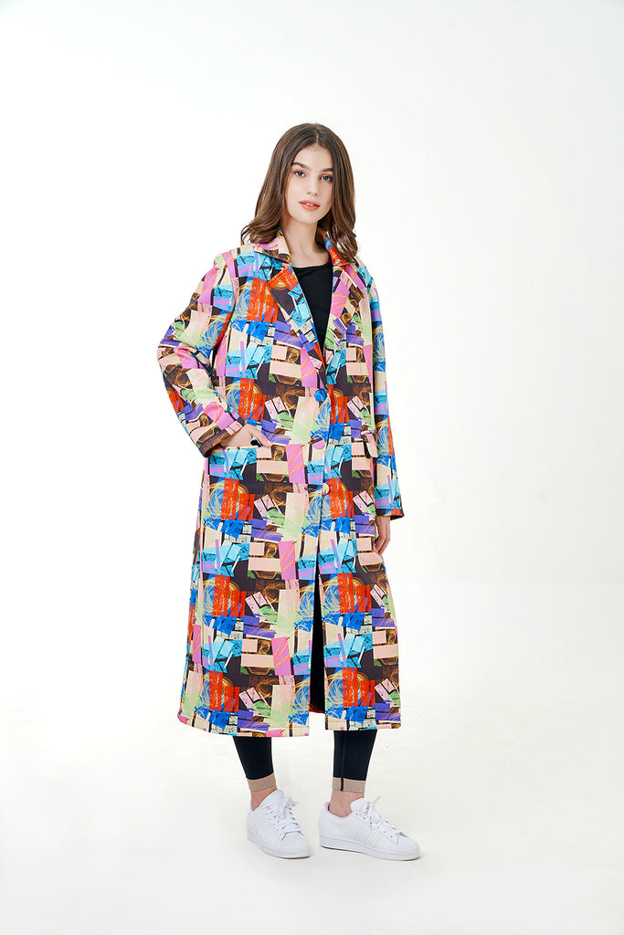 CROSSING LINE LONG COAT