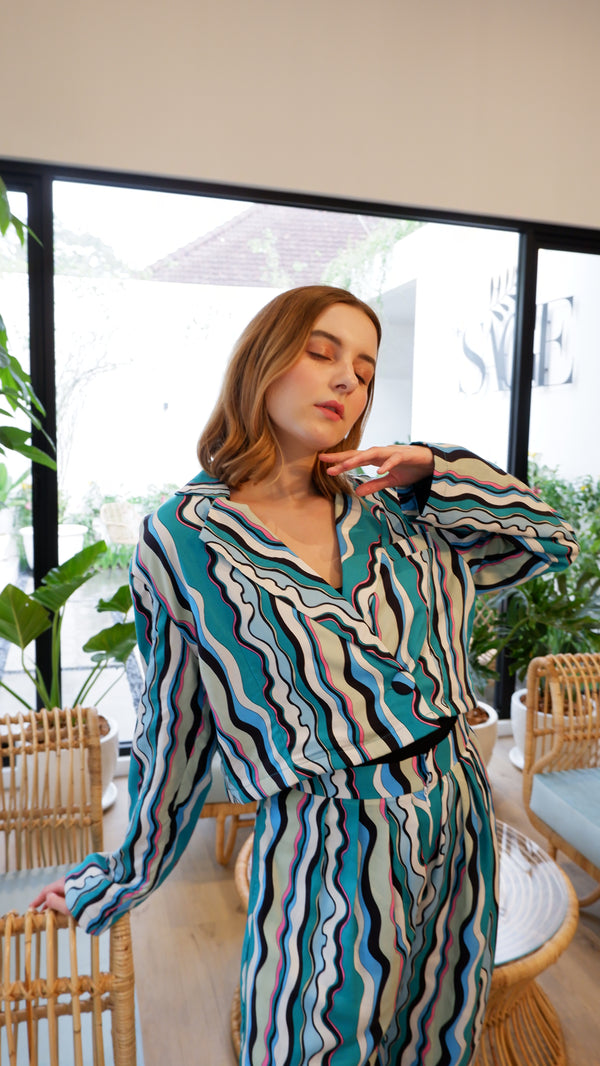 RIVER CROP BLAZER