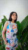 DOODLE BACKLESS TOP ROUND NECK