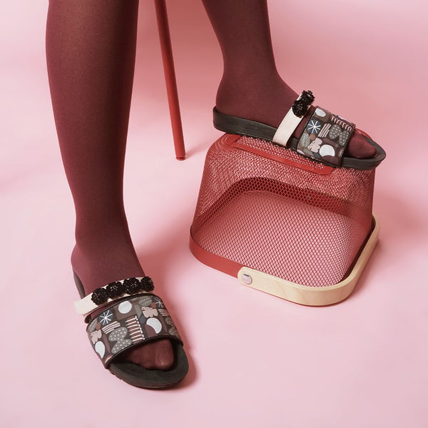PVRA X CALLA DUVLAMI IVORY SANDALS