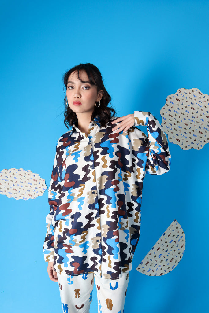 OCEAN OVERSIZED SHIRT