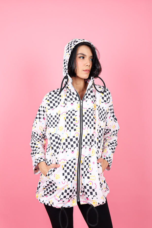 MARIO NYLON LONG JACKET