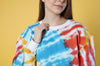 TIE DYE RAINBOW SWEATER