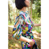 JUNGLE SHOULDER RIBBON TOP IN CREAM