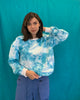 TIE DYE SKY BLUE SWEATER