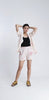 PALE PINK BOXER SHORT PANTS