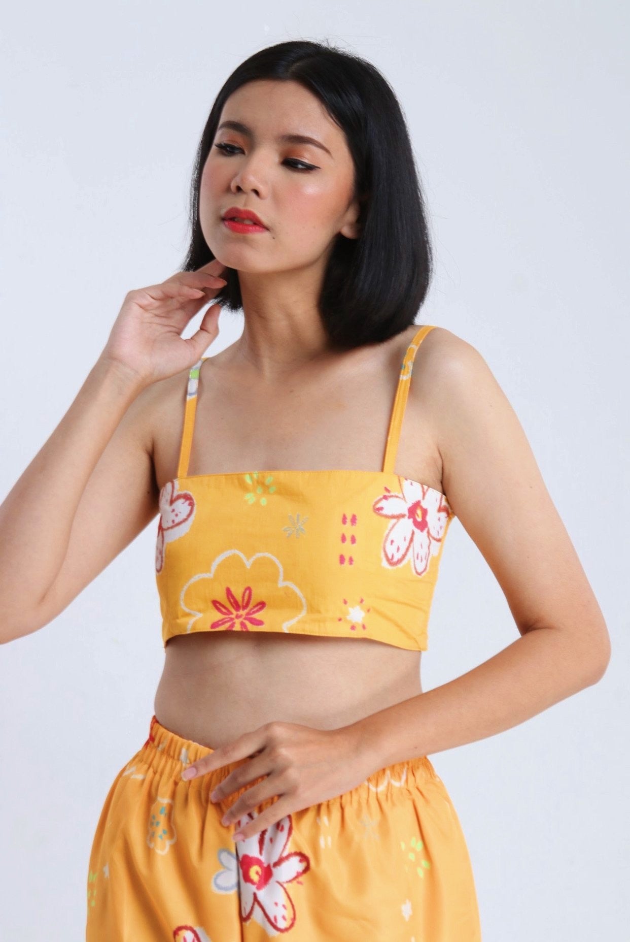 YELLOW MUSTARD BRALETTE