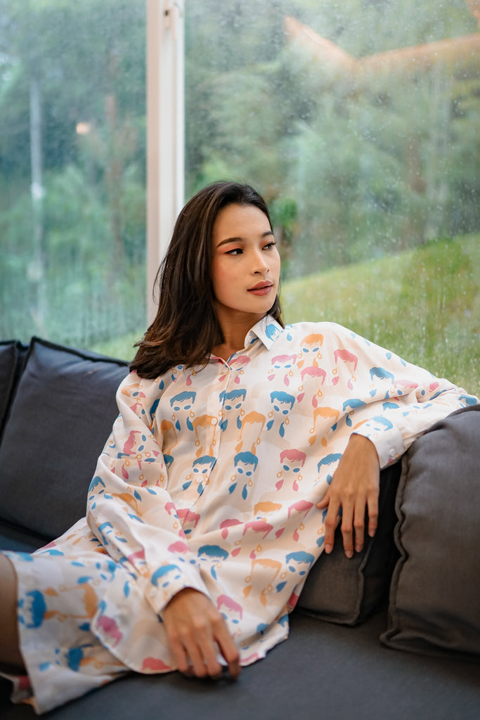 BARBIE PINK OVERSIZED SHIRT